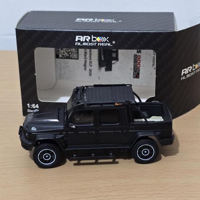 ARbox Almost Real Brabus G 800 Adventure XLP 2020 Black Diecast Koleksi Mobil Mainan Mini Scale 1/64
