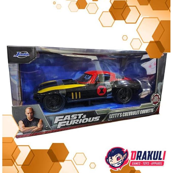Toys Jada 1:24 Fast & Furious Letty's Chevrolet Corvette