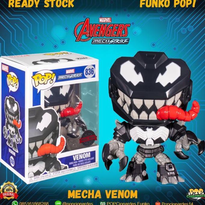 Funko POP Marvel - Avengers Mech Strike - Venom Mech Strike #836