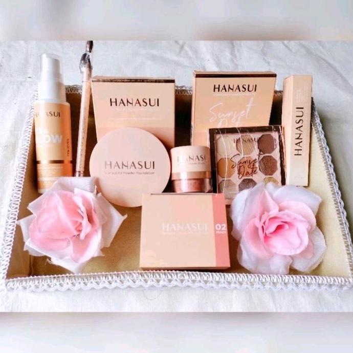 Festa- Hanasui Paket Seserahan Lengkap Paket Make Up Hampers Seserahan Untuk Menikah Kado Ulang Tahu