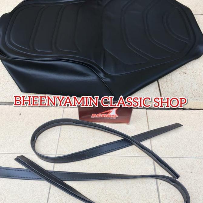 Cover Krakap Kulit Jok dan Sabuk Tengah Jok Honda WIN 100 WIN100