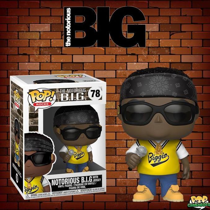 Funko Pop Rocks The Notorious B.I.G. - Notorious BIG with Jersey