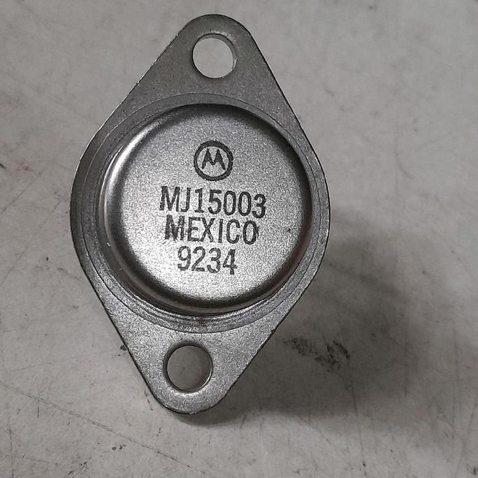 TRANSISTOR MJ15003 MJ 15003 MOTOROLA JADUL NOS SAF12
