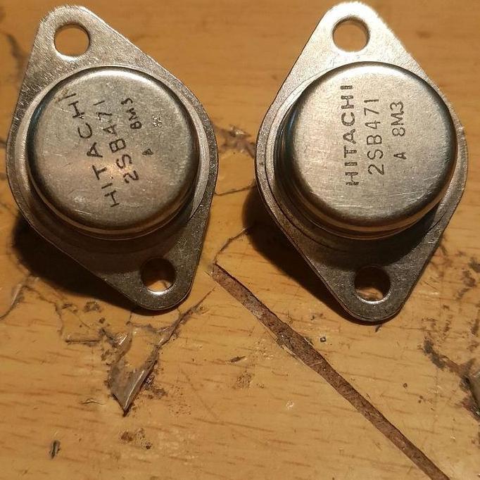TRANSISTOR GERMANIUM 2SB471 2SB 471 B471 PNP HITACHI NOS IDENTIK B337 SAF12
