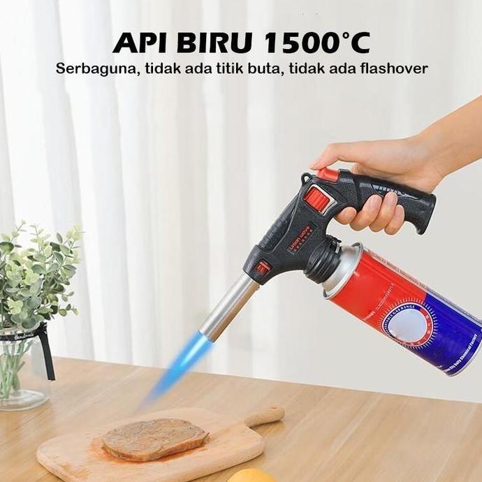 Kepala Gas Portable Torch HITAM [terbaik]
