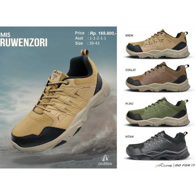 SEPATU GUNUNG ARDILES FORAKER TOUBKAL RUWENZORI SEPATU HIKING