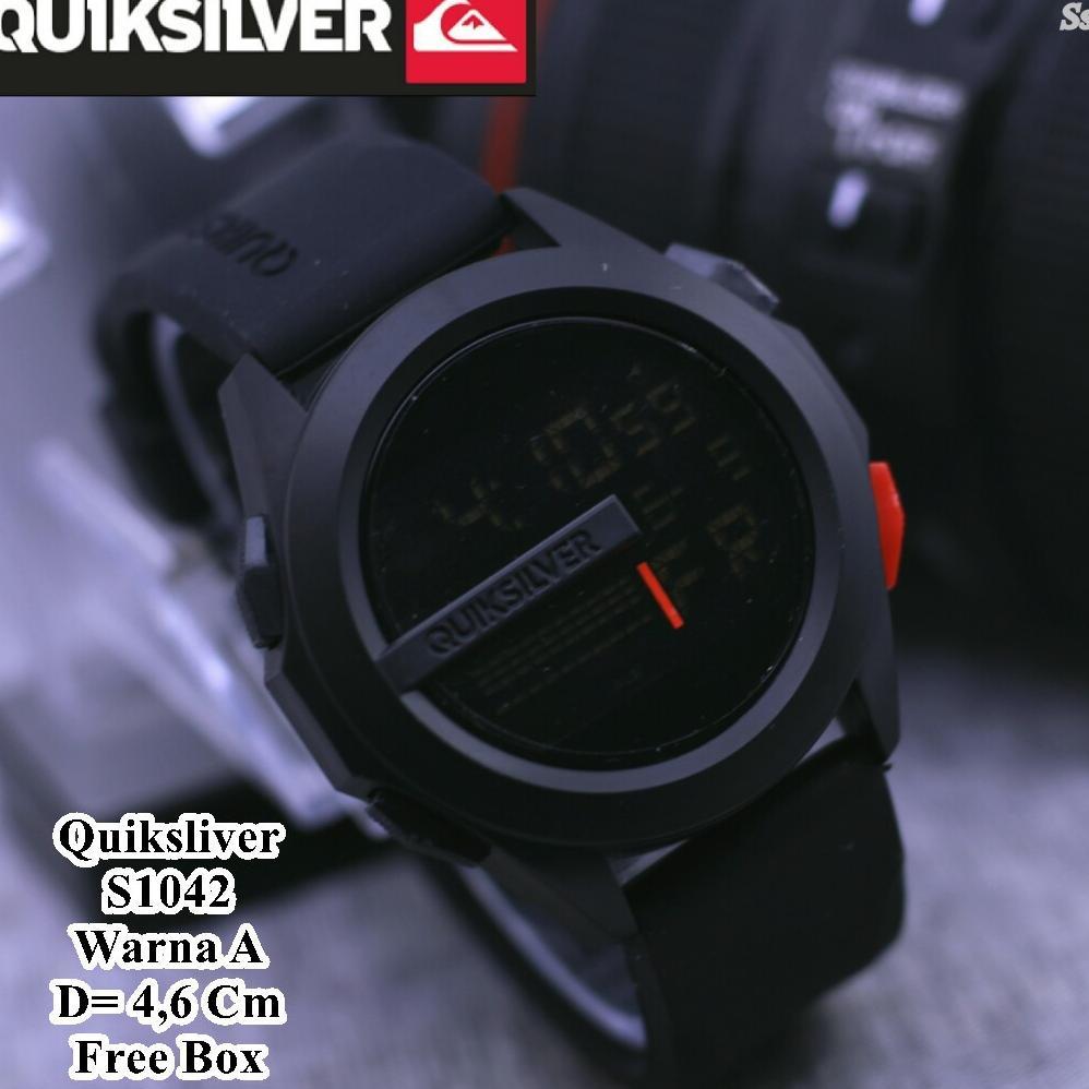 PREMIUM Jam Tangan Pria Quiksilver Digital Ocean Stainless Steel 2026