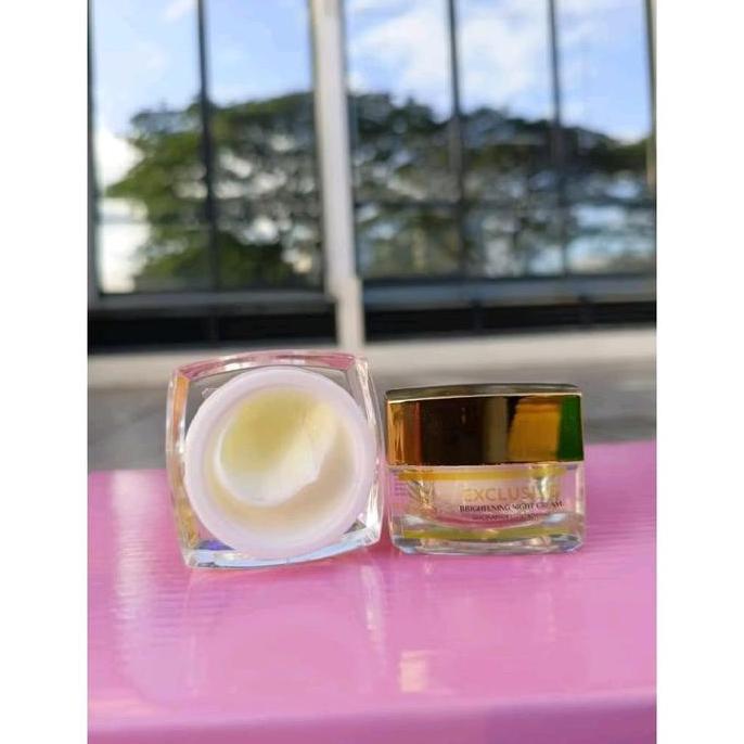 JS SKINCARE Ready Brigtening Night Cream js skincare exclusive krim glowing/ krim flek hitam/krim me