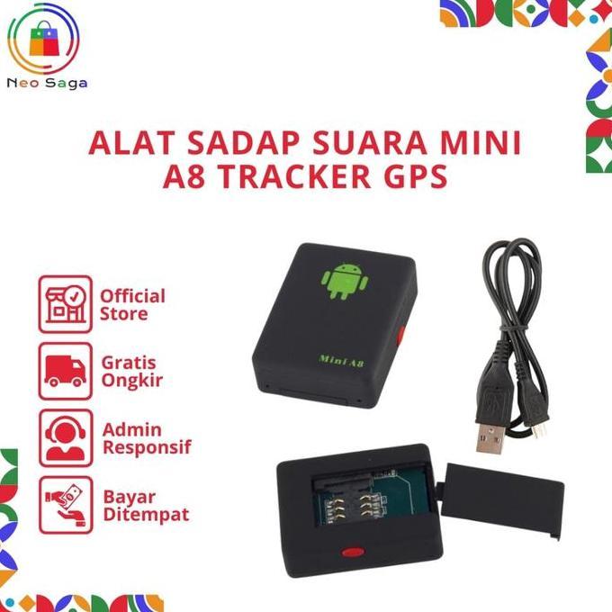 Alat Sadap Suara Mini A8 Tracker GPS [terbaik]