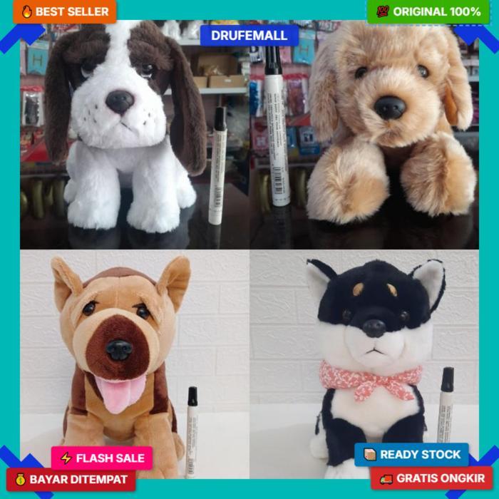 Boneka Anak Anjing Corgi Herder Shiba Inu Rottweiler Golden Retriver Tekel Pudel Poodle Rotweiler La