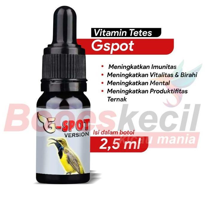 Gspot Version Sogon Vitamin Penggacor Burung Sogon G Spot G-Spot Allshop