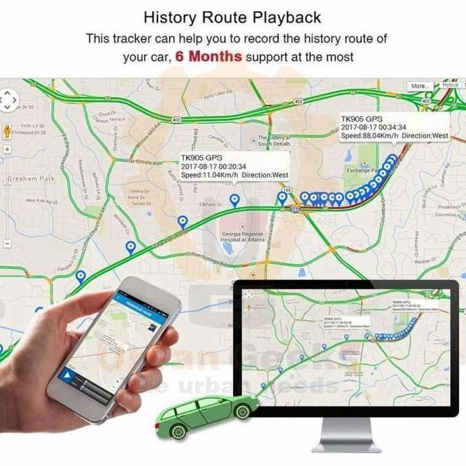 GPS TRACKER TKSTAR TK915 Portable GPS PELACAK GPS MOBIL/MOTOR 10000mAh [terbaik]