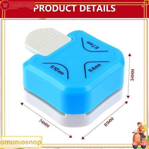 3In1 R4-R7-R10 Corner Rounder Puncher Untuk Foto, Kartu, Kertas Rounder Kertas Puncher Cod