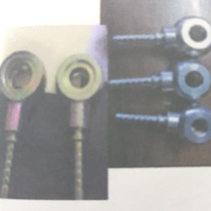 Fitting Banjo Komatsu 1/4" x 12mm x Tebal 16mm