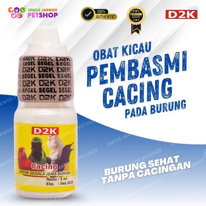 Cacing D2K Obat Burung Sakit Cacingan Allshop