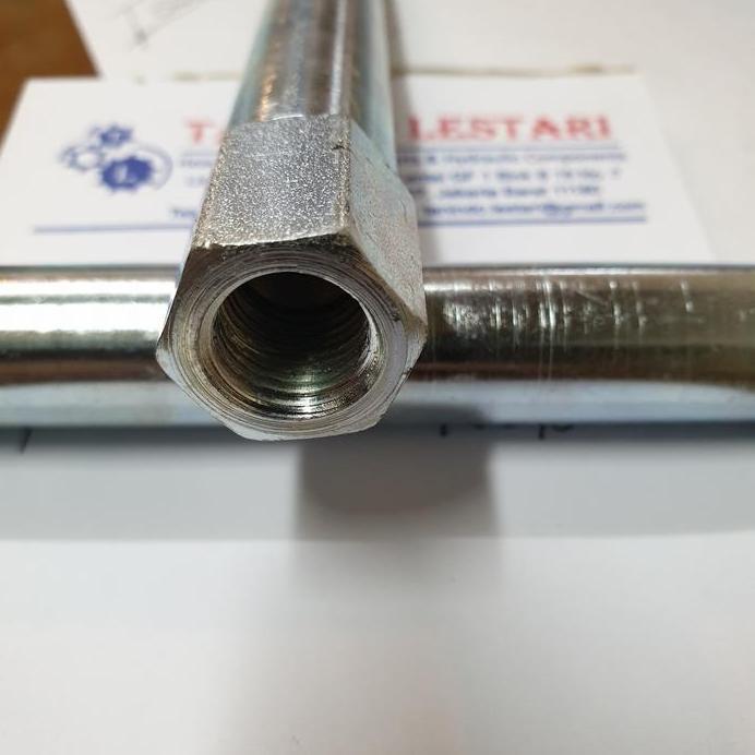 Adapter 1/4" BSPP Male x 1/4" BSPP Female Long 6"