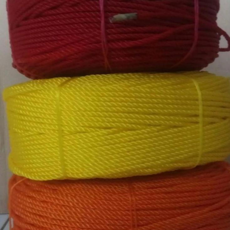 Tali Tambang Nilon / Tali Tambang Plastik 4Mm (Per Roll)