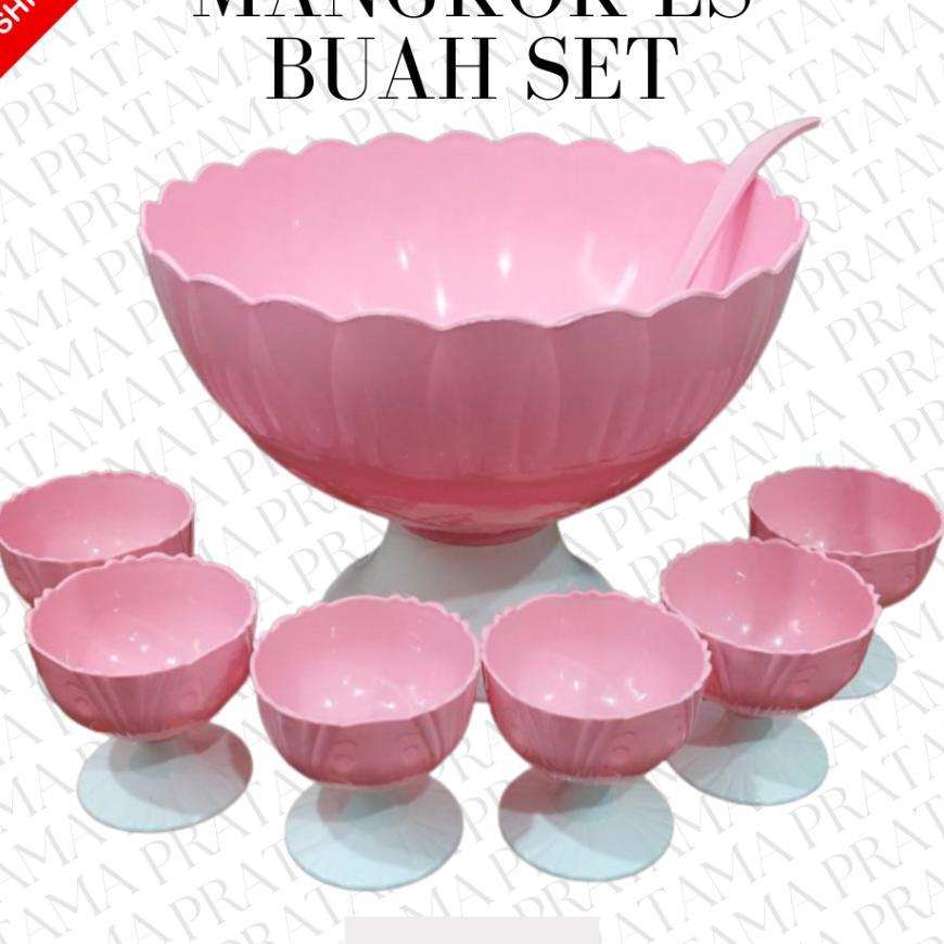 Mangkok Es Buah / Mangkuk Buah Besar / Mangkok Es Buah Set