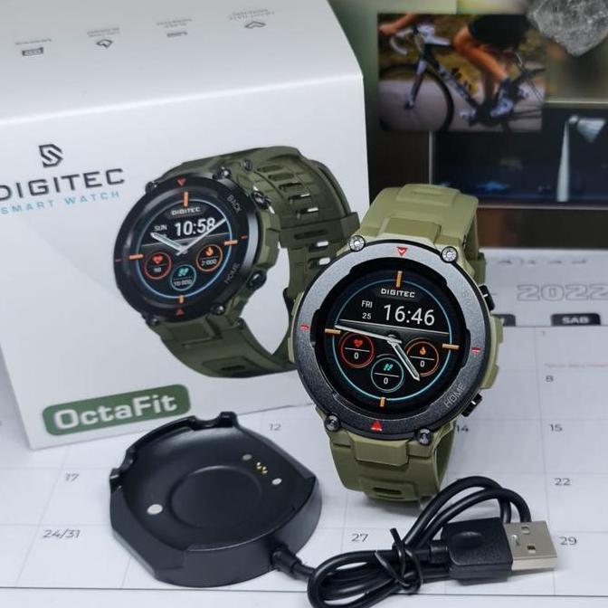 DIGITEC SMART WATCH Jam Tangan Pria Wanita DIGITEC OCTAFIT Original