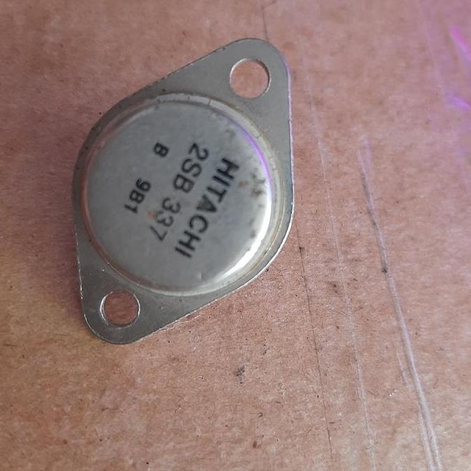 TRANSISTOR 2SB337 2SB 337 SB337 SB 337 B337 B 337 PNP - NOS HITACHI FOR POWER TOA SAF12
