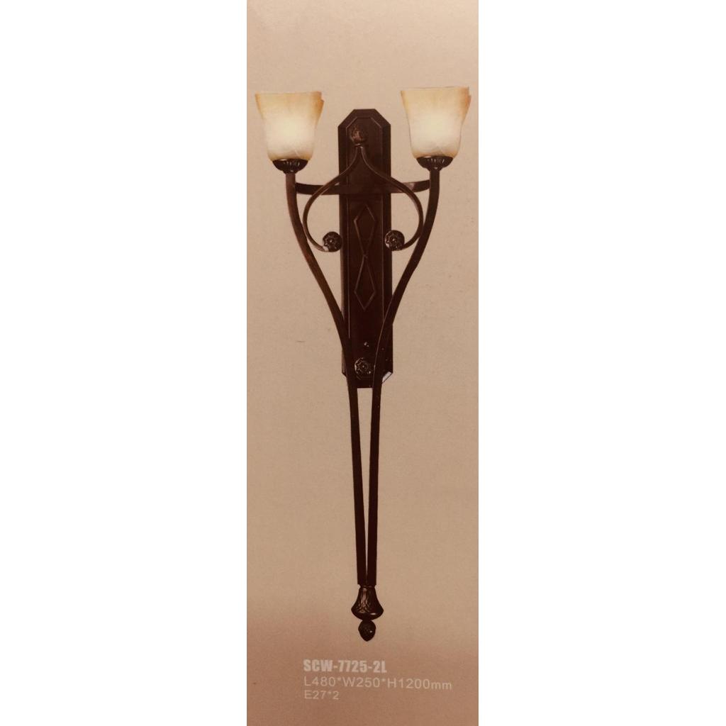Terlaris Lampu Dinding Hias Klasik Dekorasi 2 Lampu.