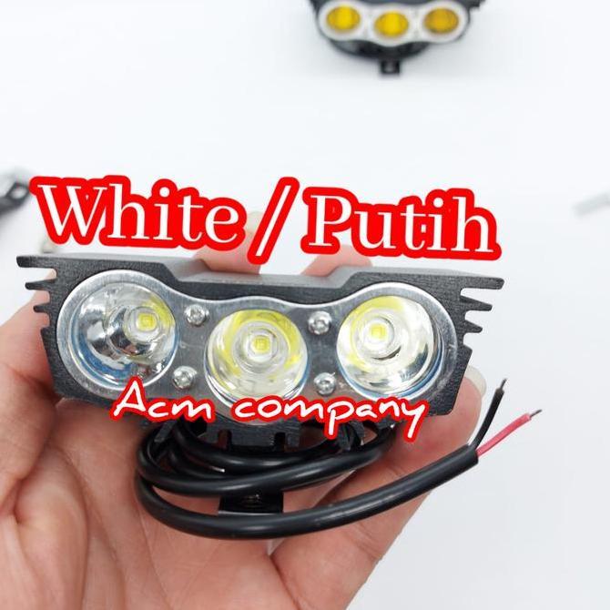 Lampu tembak sorot mata burung 3 Mata led 30Watt Bahan cnc