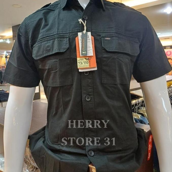 KEMEJA CARDINAL ADVENTURE WARNA HITAM