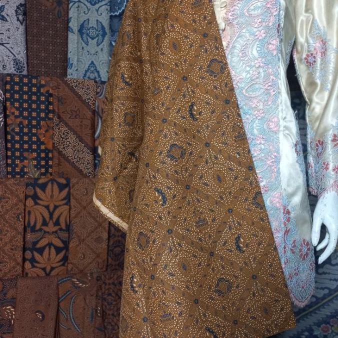 Jarik Batik Semi Tulis Soga Genes Pewarnaan Alami Sidomukti Pengantin Solo