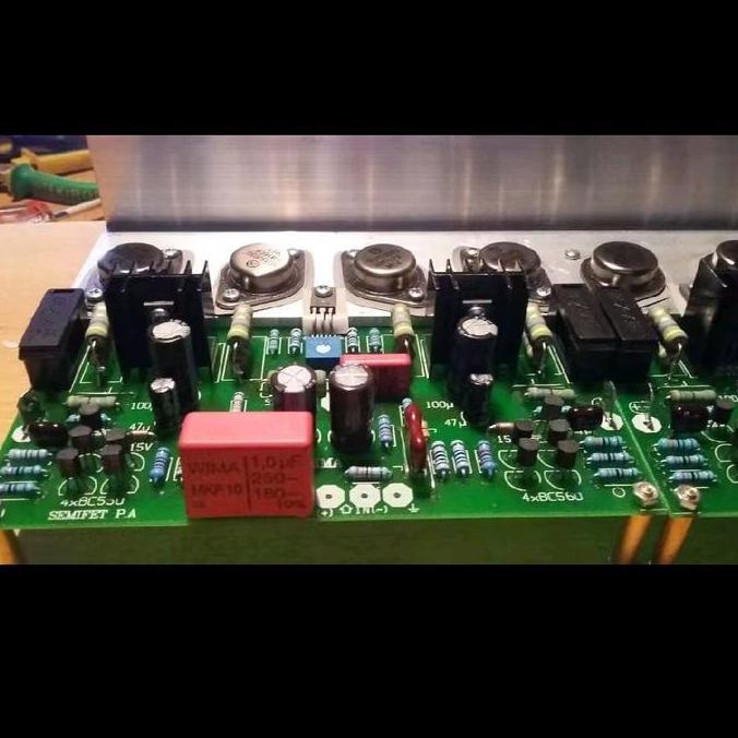 PCB POWER AMPLI BLAZER MONO FINAL JENGKOL SERIES BAHAN FIBER SAF12