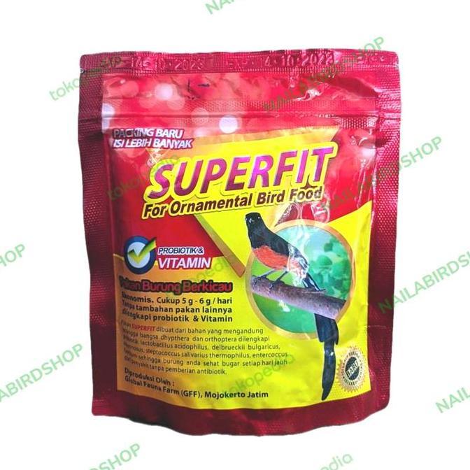 Superfit Red Voer Murai Khusus Ternak Super Fit Red Pakan Burung Lomba Allshop