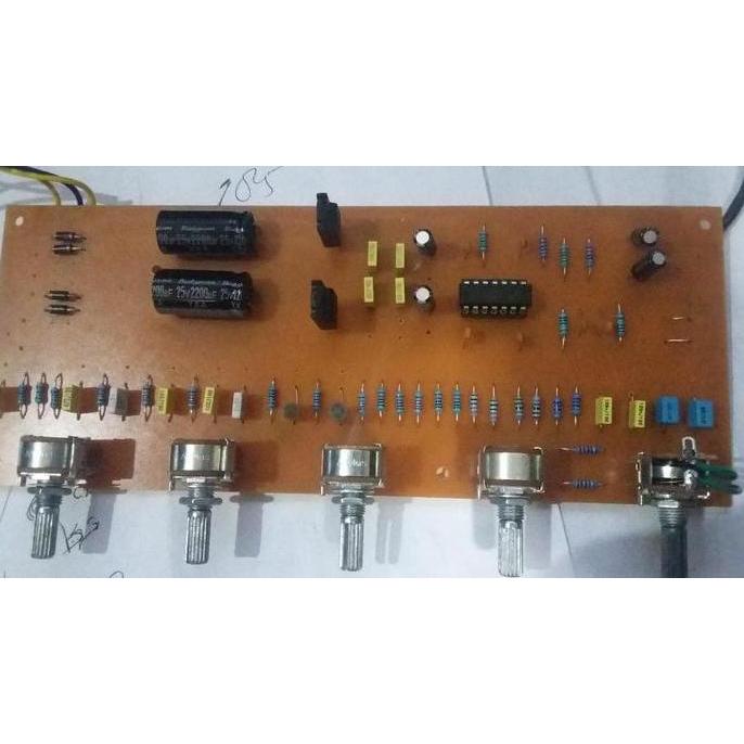 KIT MODULE TONE CONTROL BIFET BI-FET BI FET TL084 TL 084 TL074 TL 074 SAF12