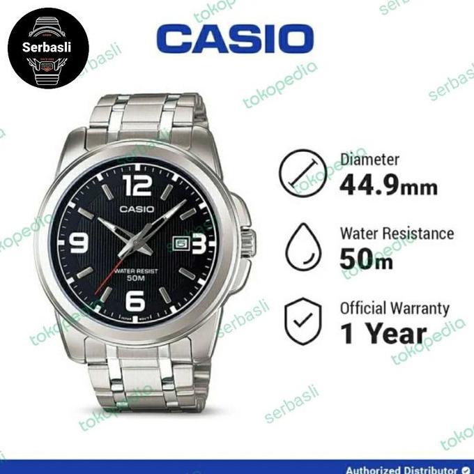 Casio Pria MTP1314D / MTP-1314D Original & Bergaransi