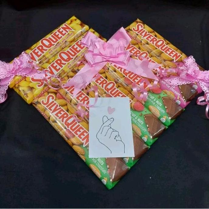 promo hampers silverqueen / coklat silverqueen 55 gr / coklat box / hadiah coklat