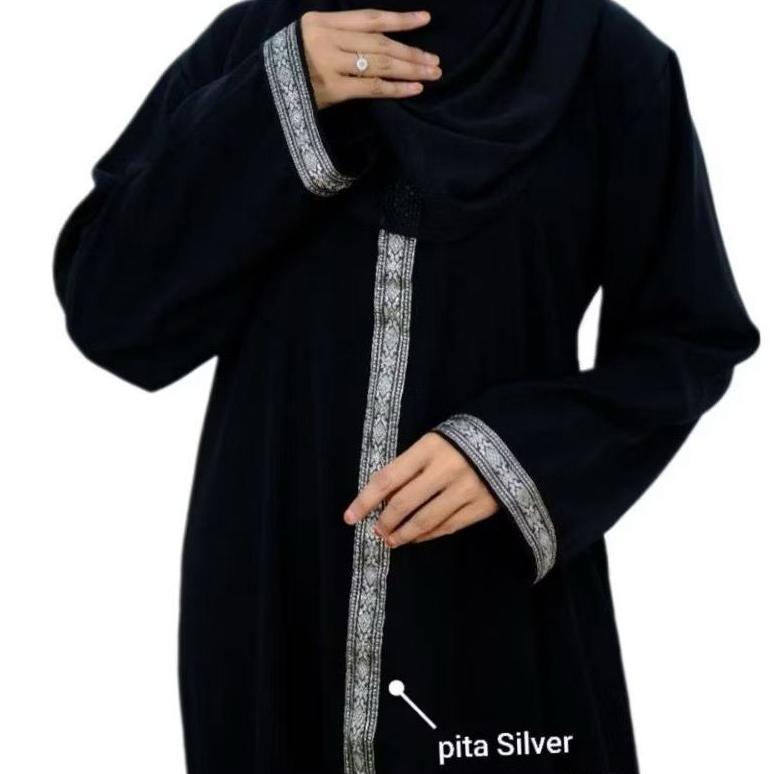 Diskon Gamis Abaya Turkey / Mecca Abaya / Gamis Bordir Terbaru 2025 Premium Gamis Wanita Ukuran Jumb