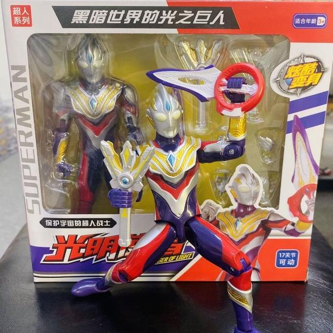 Ultraman Trigger Multi Shf Ultra Action Figure Ultraman Delta Guts Spark Circle Arms