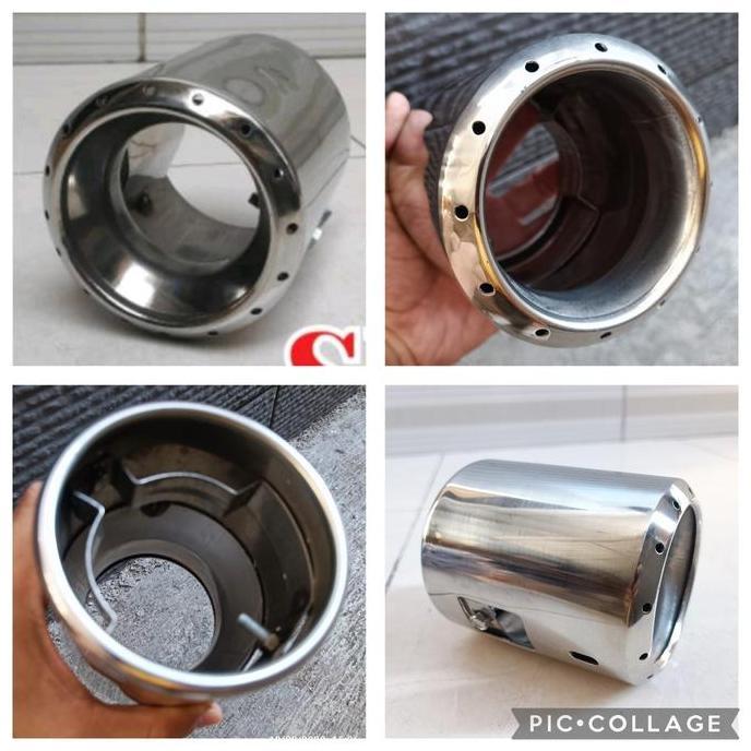 muffler cutter variasi ujung knalpot untuk honda crv gen 3 07-11 terlaris