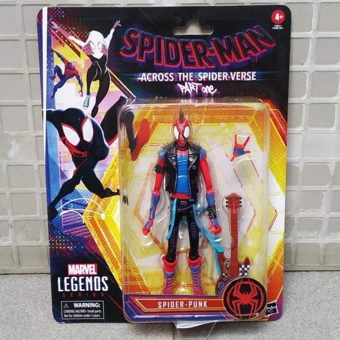 HASBRO MARVEL LEGENDS SPIDERPUNK SPIDER-MAN PUNK ACROSS THE SPIDERVERSE SPIDERMAN