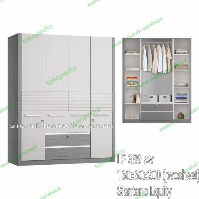Terlaris Lemari Pakaian Siantano 389Sw Equity