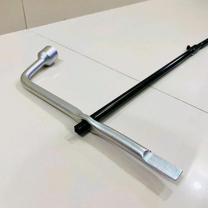 Veicolo- Paket Kunci Roda Mobil 21Mm & Handle Dongkrak Metema Untuk Mobil Innova, Innova Reborn, For