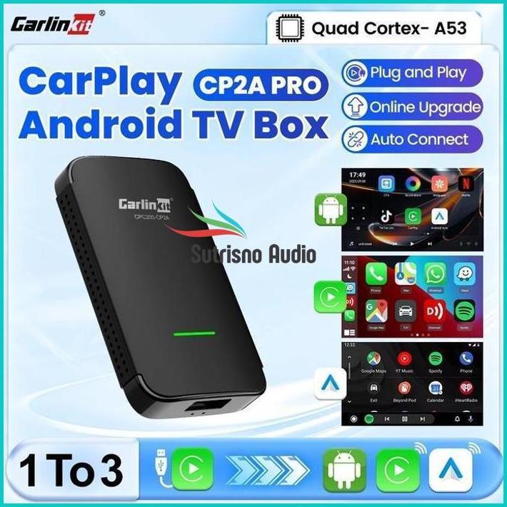 Carlinkit Android Tv Box For Wireless Apple Carplay Car Multimedia Android Auto Usb Dongle