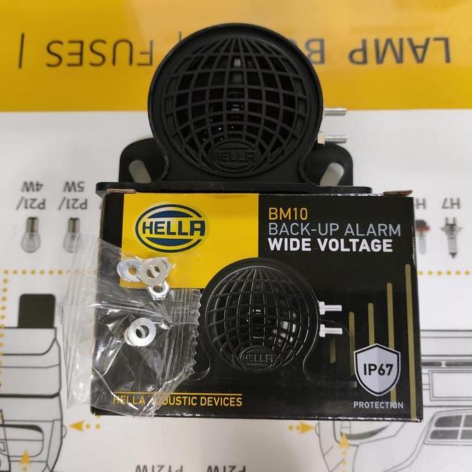 BACK BUZZER HELLA/BACKUP ALARM HELLA/KLAKSON MUNDUR HELLA ORIGINAL terlaris