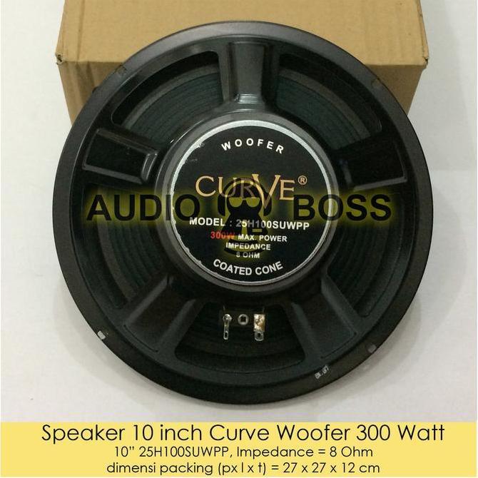 selatansana / Speaker 10 Inch Curve Woofer 300 Watt - Speaker Curve 10" Woofer 300W Diskon