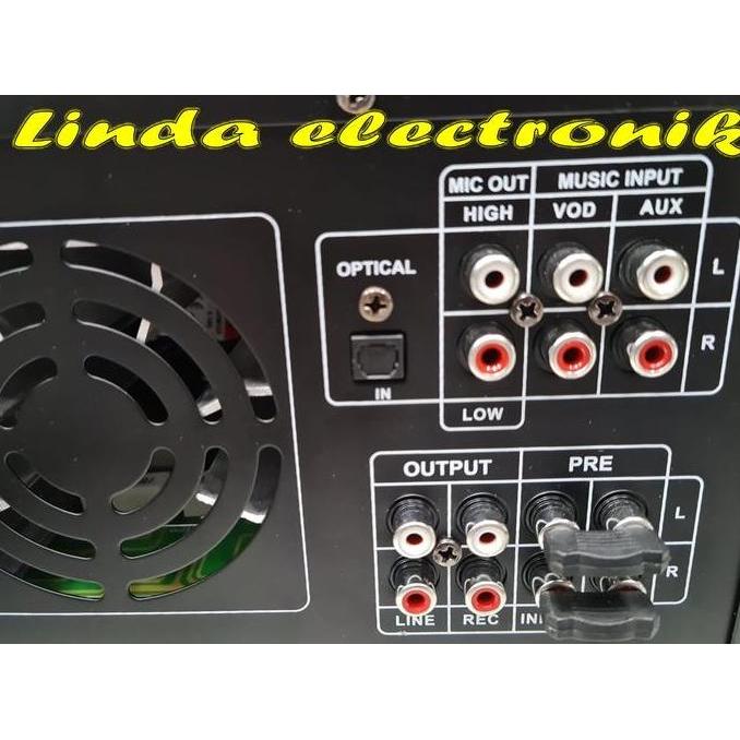 fahmifahstore / AMPLI AMPLIFIER HARDWELL RV 2000 RV2000 500 WATT BLUTOOTH REMOTE Diskon