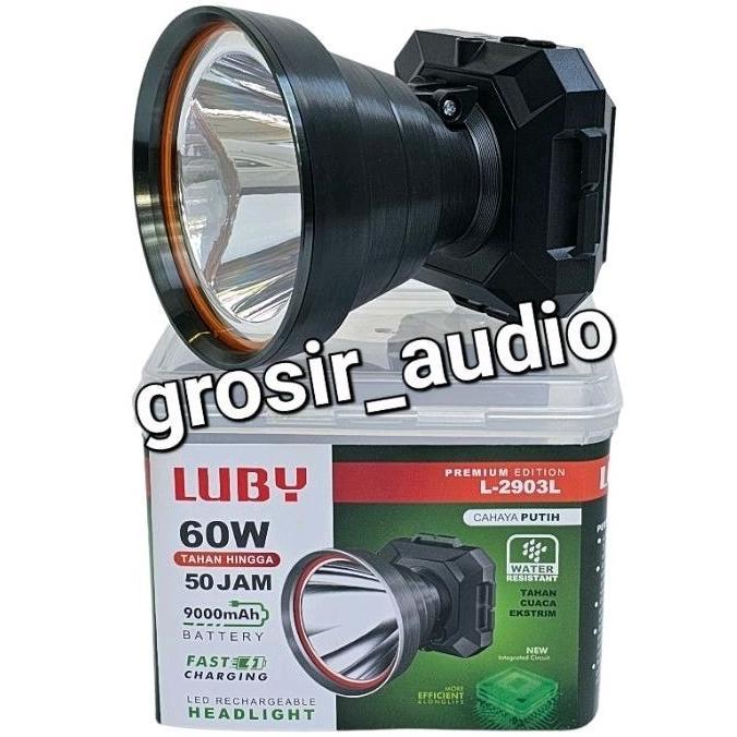 Senter Kepala Luby L2903L L2903K ,Senter Head Luby 60W 2903 ,Senter Luby 60Watt ,Luby 60W Original