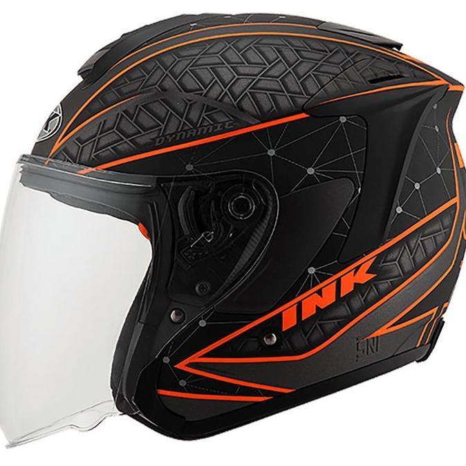 HELM INK DYNAMIC #2 - GUNMETAL DOFT/ORANGE FLUO