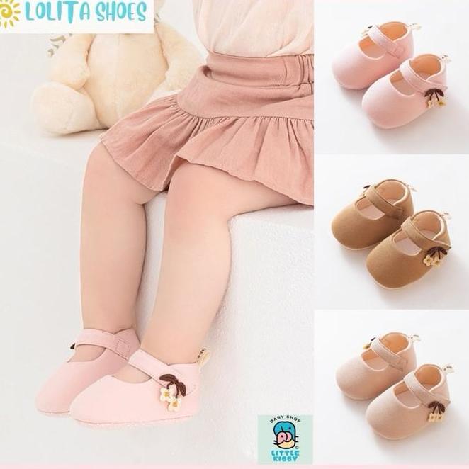 Little Kibby Lolita Shoes Sepatu Prewalker Sepatu Bayi Lucu Sepatu Anak Lucu Sepatu Bayi Imut Sepatu