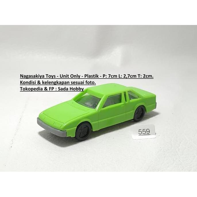 VINTAGE TOYS NAGASAKI TOY HONDA PRELUDE HIJAU PLASTIK UNIT ONLY CADATOYS