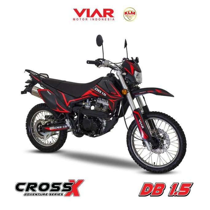 Terlaris Ready Cross 150 Cc Viar Merah Hitam Otr Medan Murah Motor Trail 150 Cc