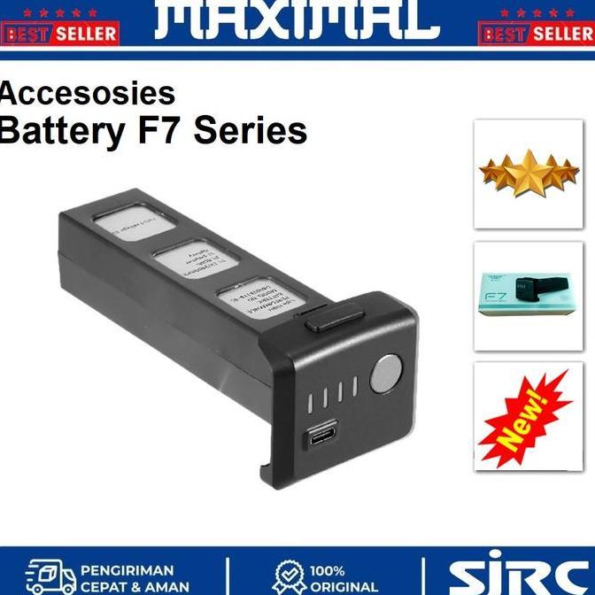 Li-po Baterai SJRC F7S 4K PRO 11.1V 2600mAh Battery Drone Original