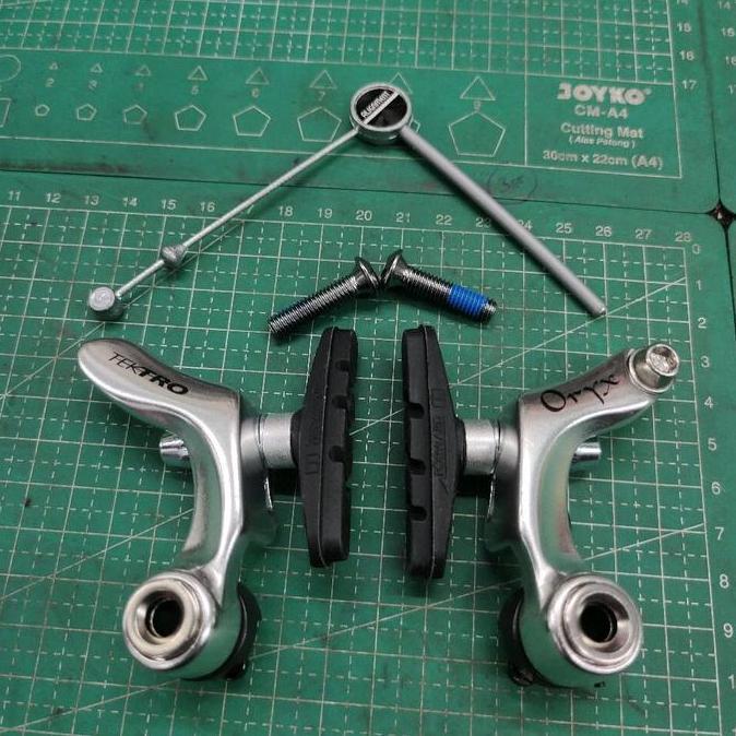 Rem Cantilever TEKTRO ORYX Silver 992AG 992 Vintage VBrake Federal BMX Gravel Jadul Brake Canti Leve